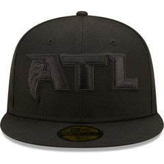 Atlanta Falcons New Era Team Black on Black Alternate 59FIFTY Fitted Hat online