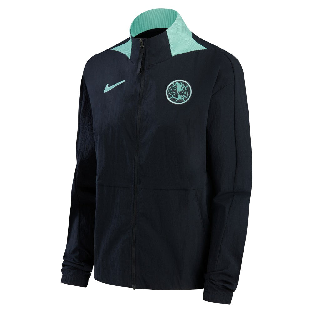 Club America Women's Anthem Raglan Full-Zip Jacket - Black discount