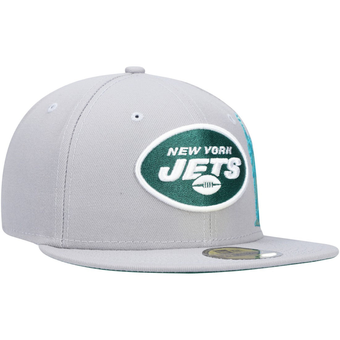 New York Jets New Era City Describe 59FIFTY Fitted Hat - Gray for sale