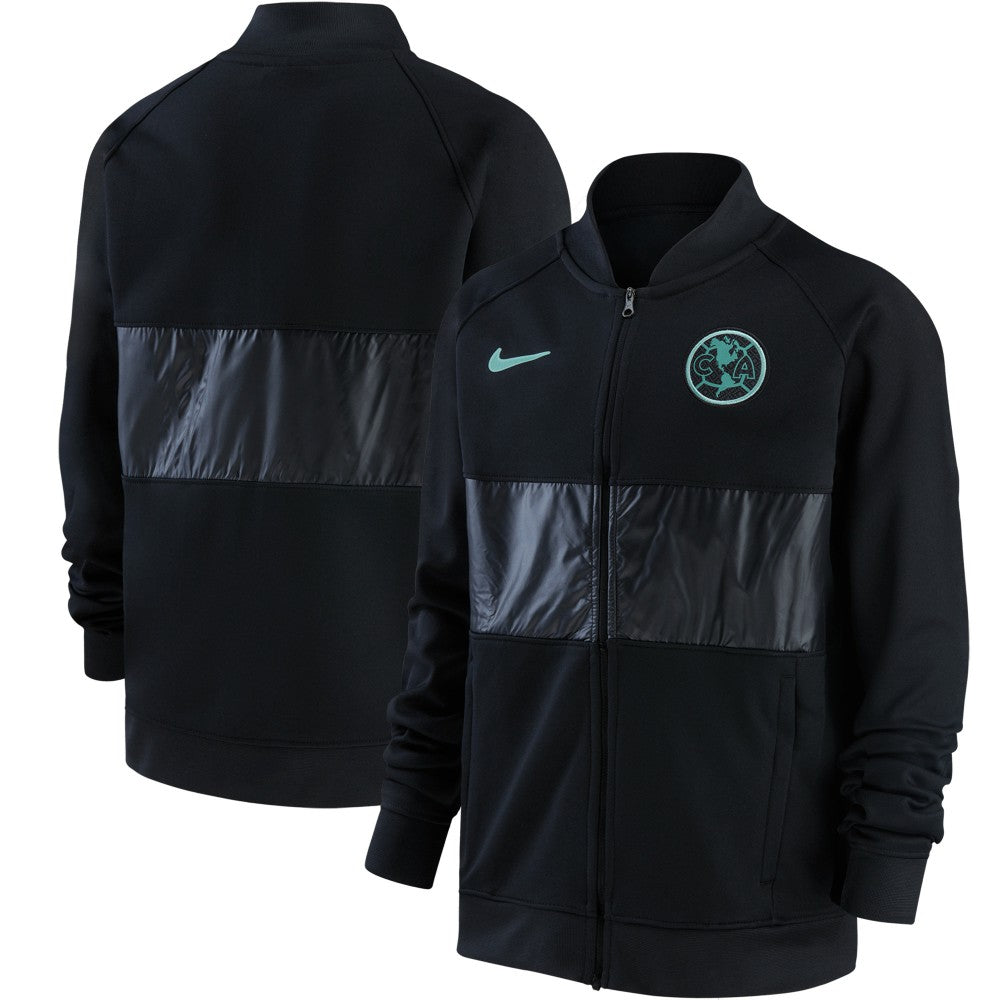 Club America Youth I96 Anthem Raglan Full-Zip Jacket - Black cheap