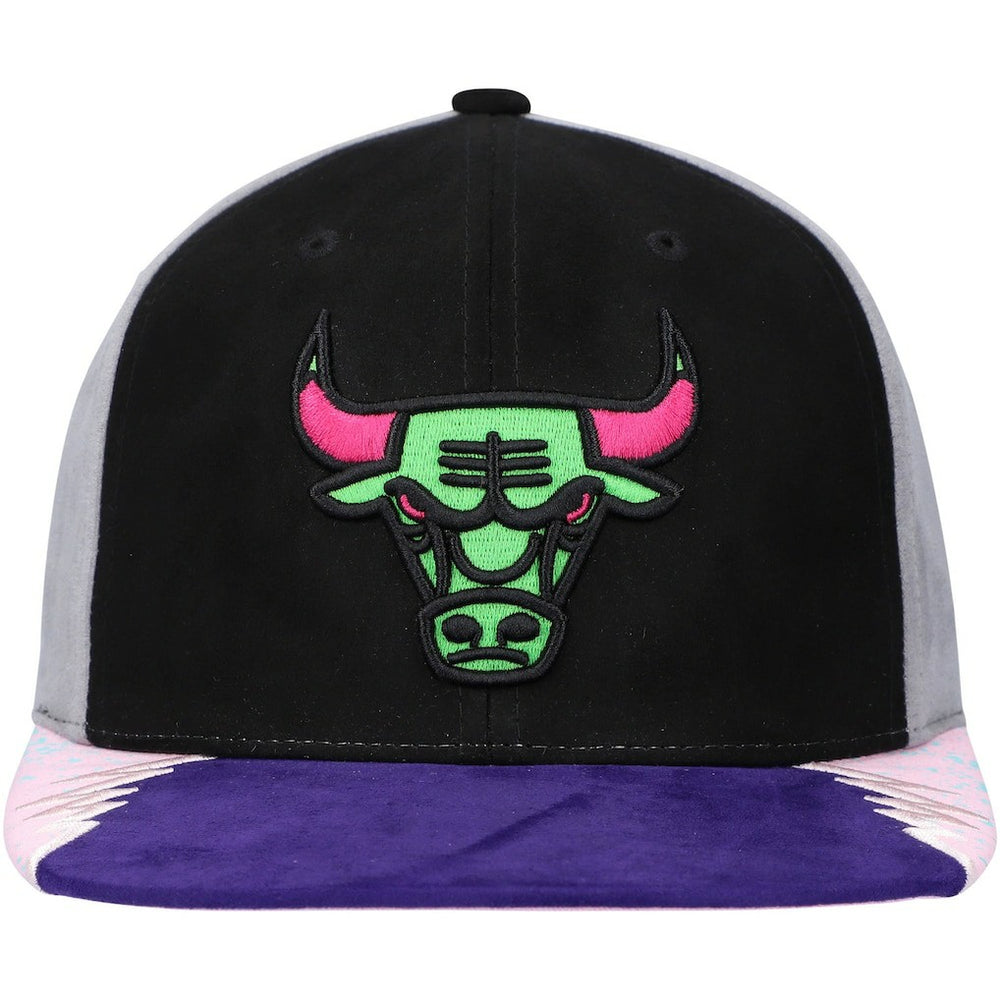 Chicago Bulls Day 5 Snapback Hat - Black/Pink discount