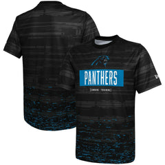 Carolina Panthers New Era Combine Authentic Sweep T-Shirt - Black online