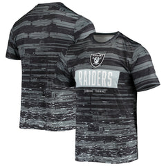 Las Vegas Raiders New Era Combine Authentic Sweep T-Shirt - Black cheap