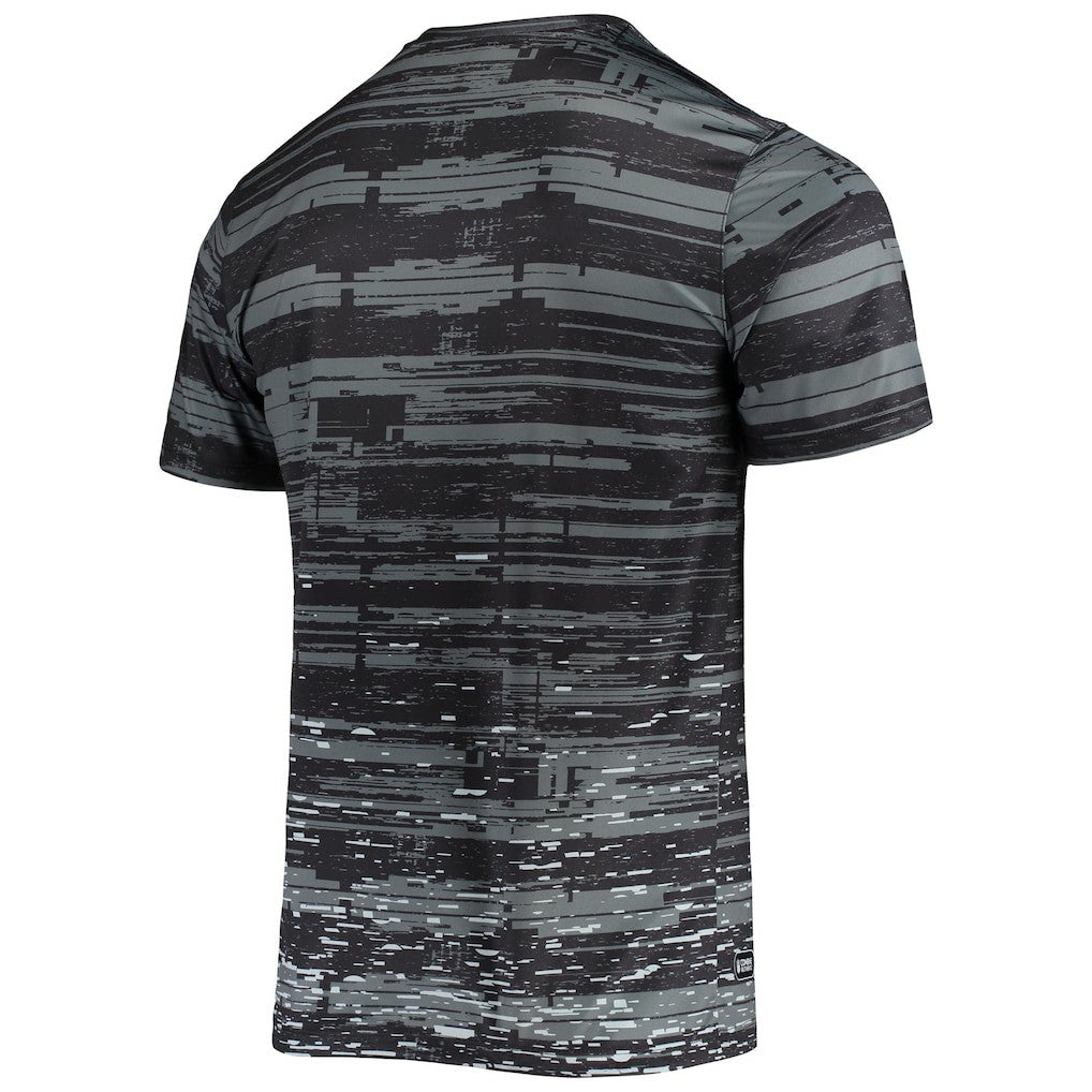 Las Vegas Raiders New Era Combine Authentic Sweep T-Shirt - Black cheap