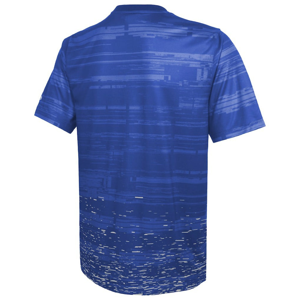 Los Angeles Rams New Era Combine Authentic Sweep T-Shirt - Royal discount