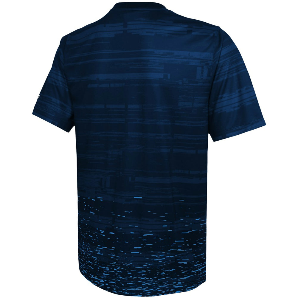 Tennessee Titans New Era Combine Authentic Sweep T-Shirt - Navy cheap