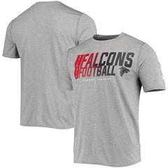 Atlanta Falcons New Era Combine Authentic Game On T-Shirt - Heathered Gray sale