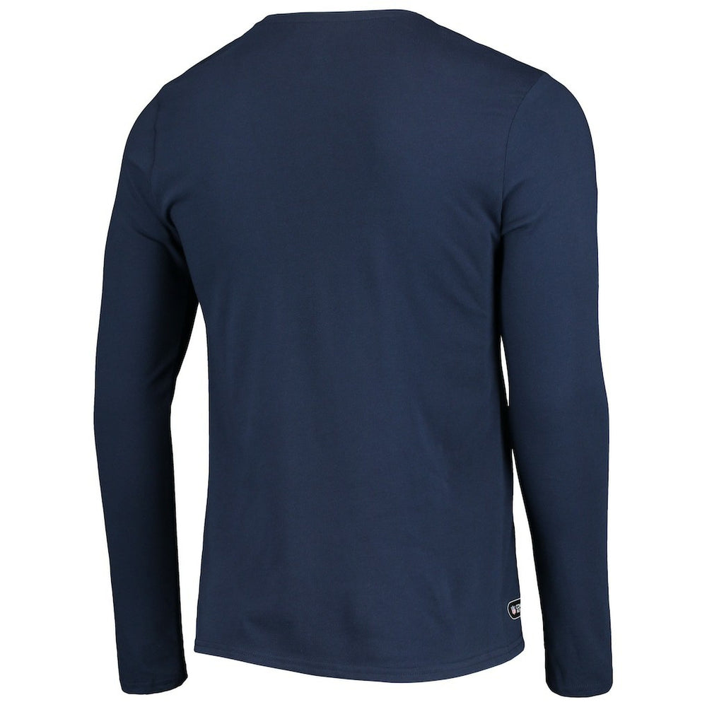 Houston Texans New Era Combine Authentic Static Abbreviation Long Sleeve T-Shirt - Navy outlet