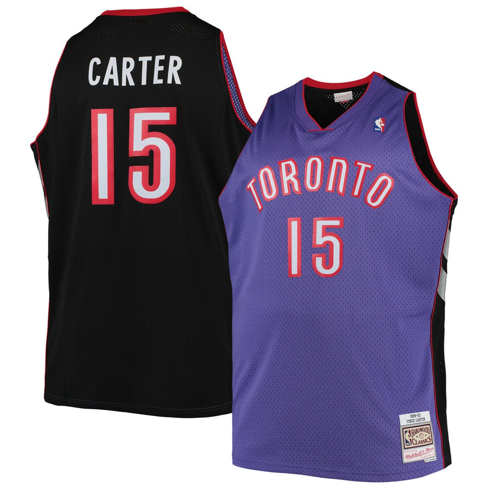 Vince Carter Toronto Raptors Big & Tall 1999/00 Hardwood Classics Swingman Jersey - Purple outlet