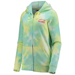 Tampa Bay Buccaneers New Era Women's Ice-Dye Full-Zip Hoodie - White on sale