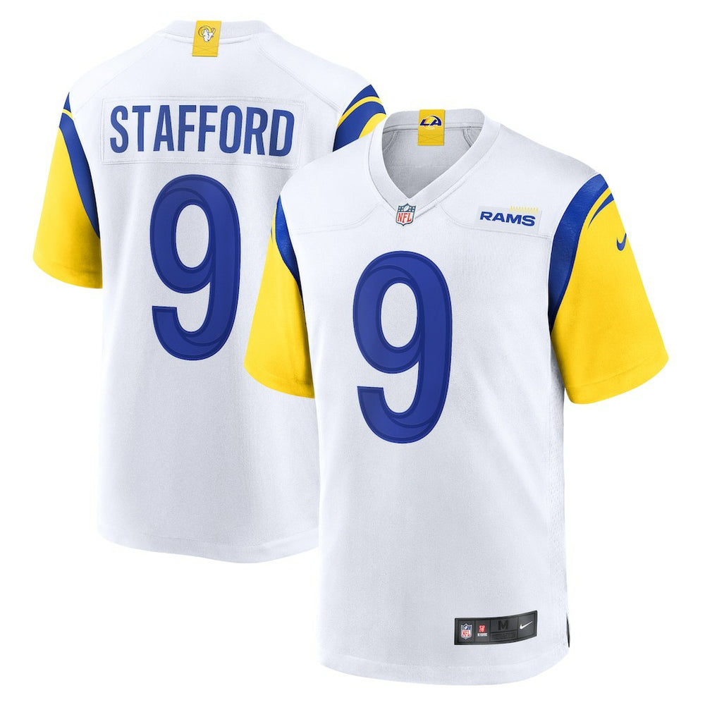 Matthew Stafford Los Angeles Rams Alternate Game Jersey - White for sale