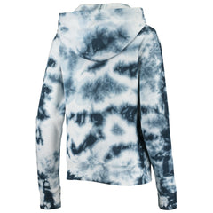 Boston Red Sox Women's Tie-Dye Fleece Full-Zip Hoodie Navy