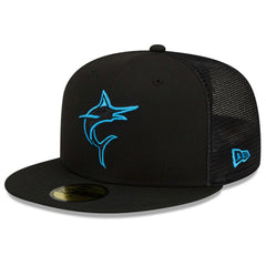 Miami Marlins 2023 Batting Practice 59FIFTY Fitted Hat Black