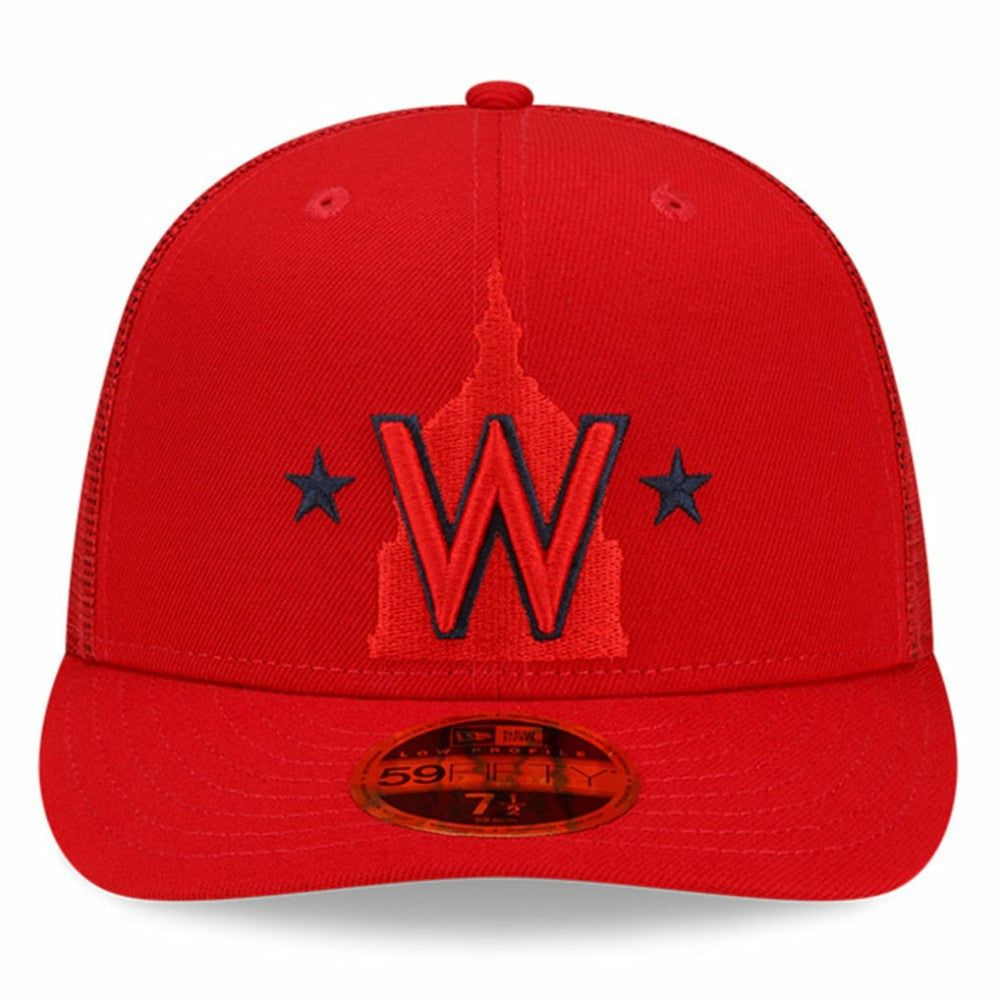 Washington Nationals 2023 Batting Practice 59FIFTY Fitted Hat Red