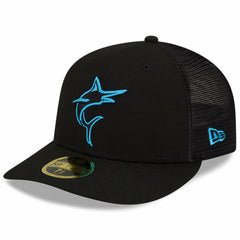 Miami Marlins 2023 Batting Practice 59FIFTY Fitted Hat Black