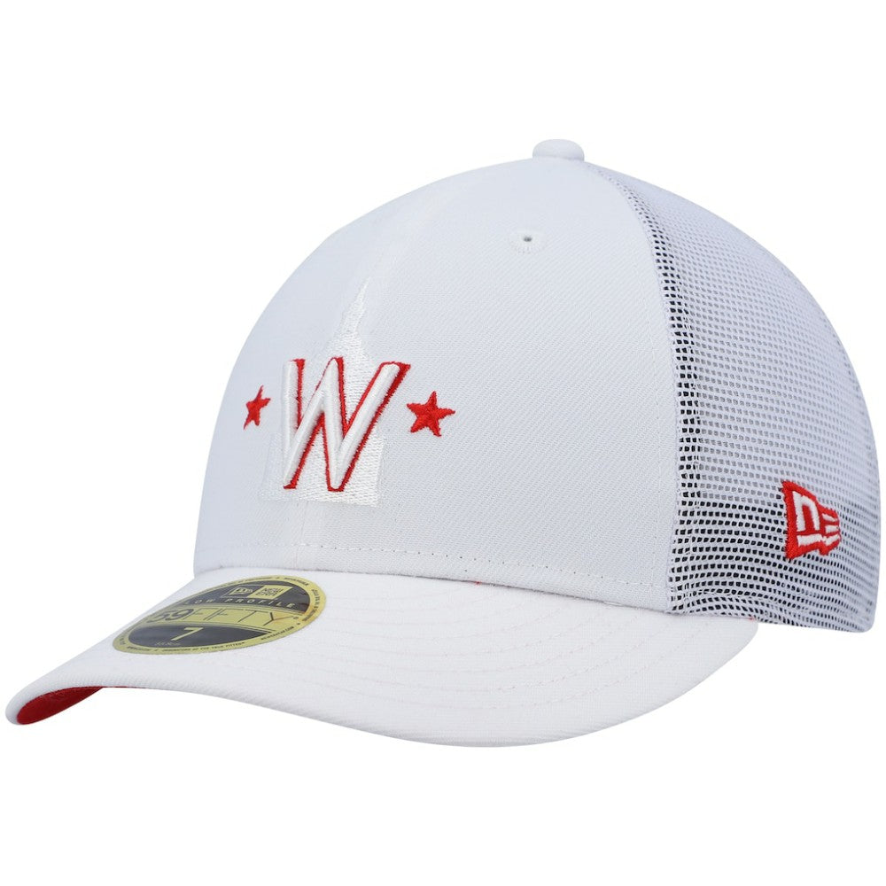 Washington Nationals 2022 Batting Practice Low Profile 59FIFTY Fitted Hat White
