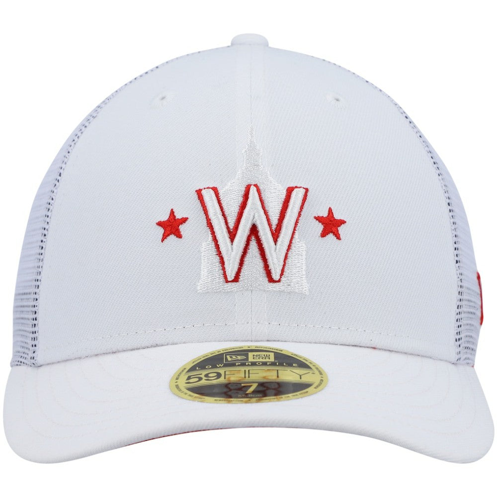 Washington Nationals 2022 Batting Practice Low Profile 59FIFTY Fitted Hat White