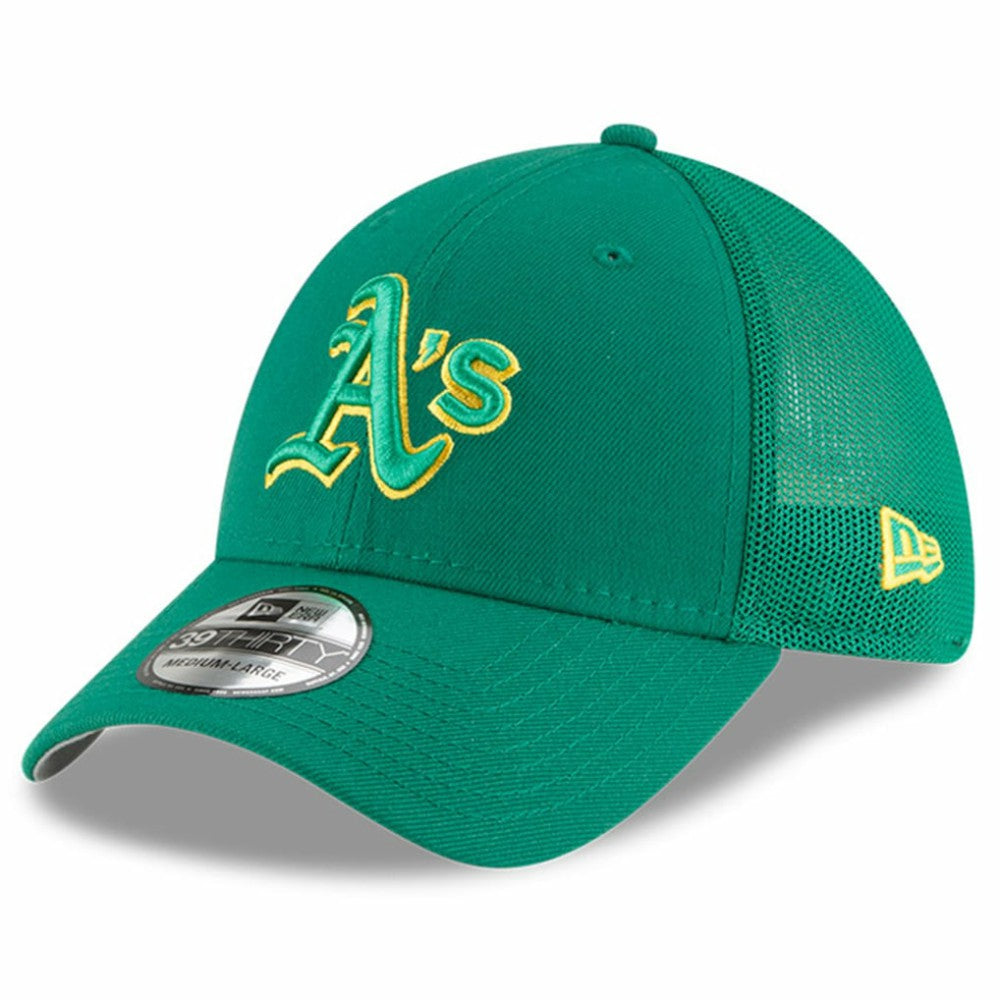 Athletics Youth 2023 Batting Practice 39THIRTY Flex Hat Green