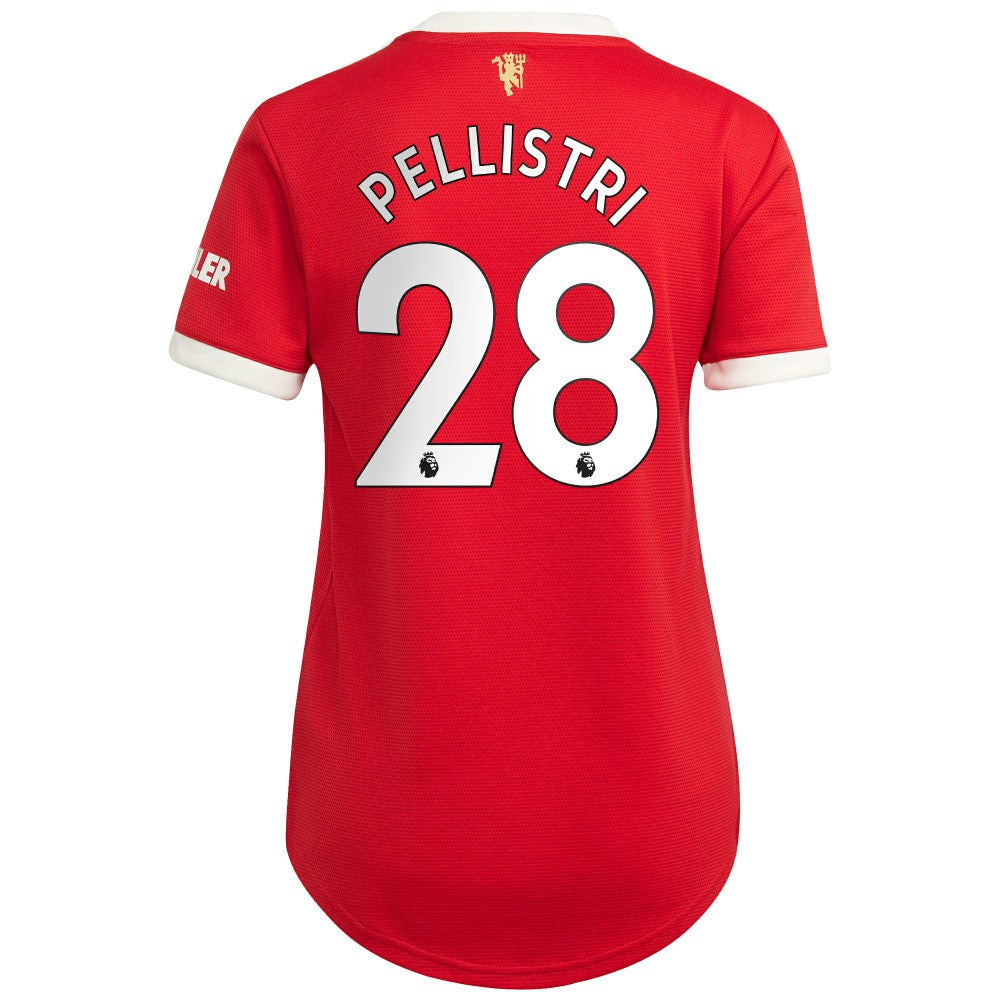 Facundo Pellistri Manchester United Women's 2021/22 Home Replica Player Jersey - Red shop