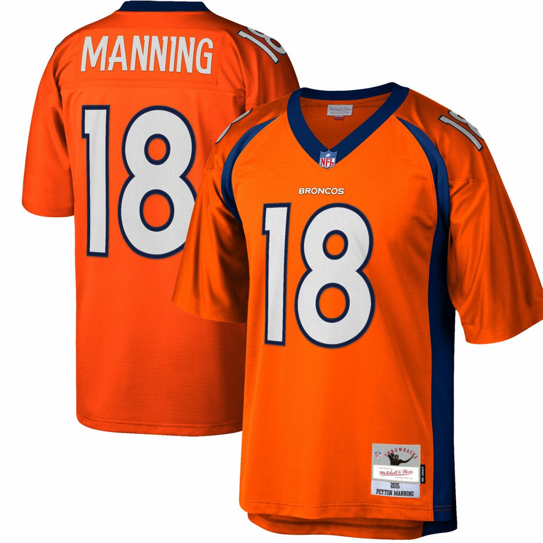 Peyton Manning Denver Broncos Big & Tall 2015 Retired Player Replica Jersey - Orange discount