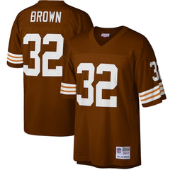 Jim Brown Cleveland Browns Big & Tall 1963 Retired Player Replica Jersey - Brown on sale