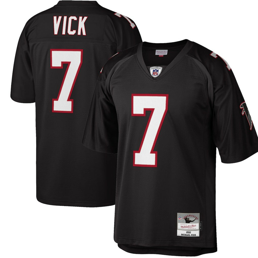 Michael Vick Atlanta Falcons Big & Tall 2002 Retired Player Replica Jersey - Black online