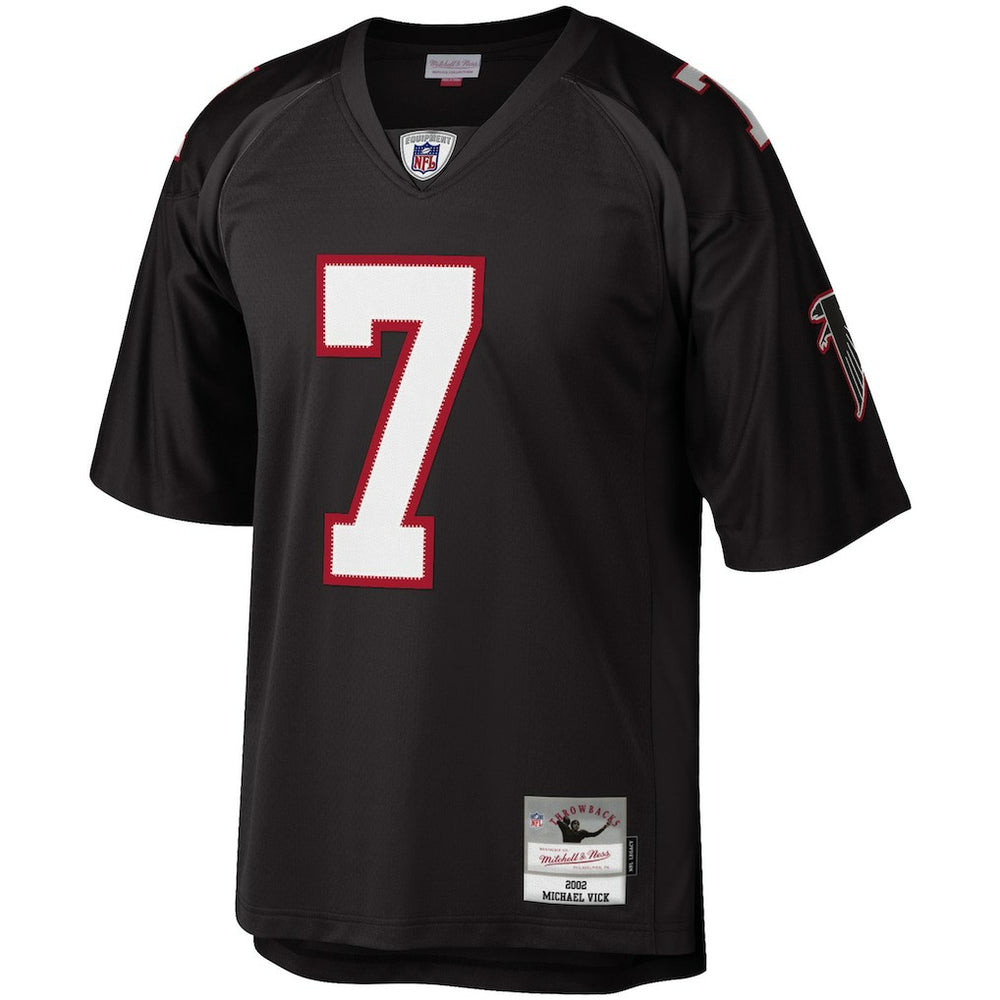 Michael Vick Atlanta Falcons Big & Tall 2002 Retired Player Replica Jersey - Black online