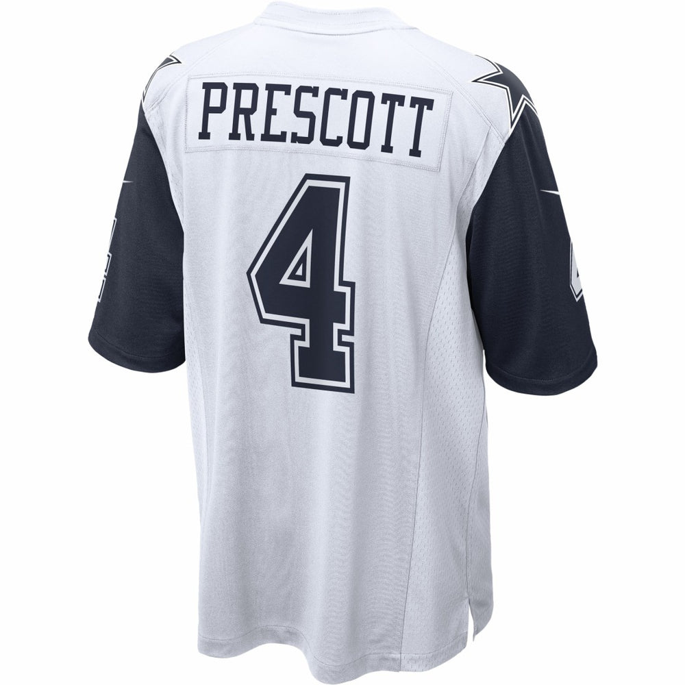 Dak Prescott Dallas Cowboys Alternate Game Team Jersey - White for sale