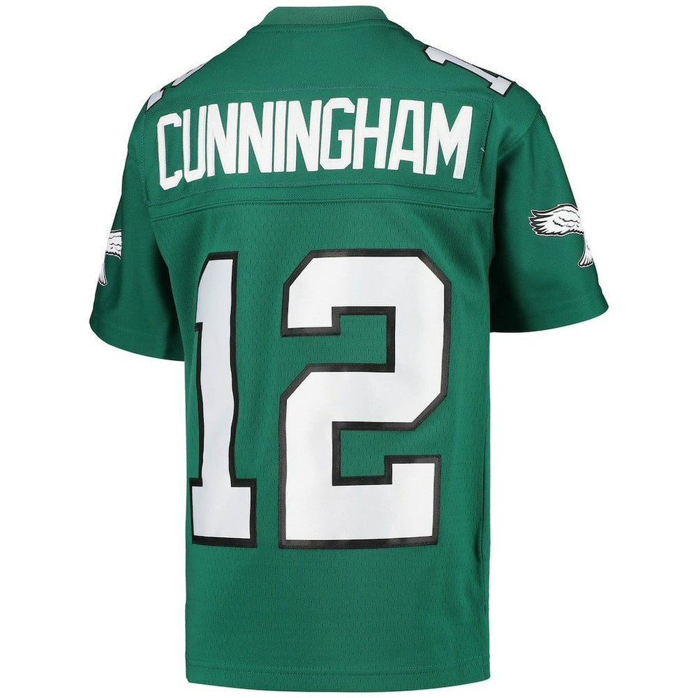 Randall Cunningham Philadelphia Eagles Youth 1990 Retired Player Legacy Jersey - Kelly Green sale