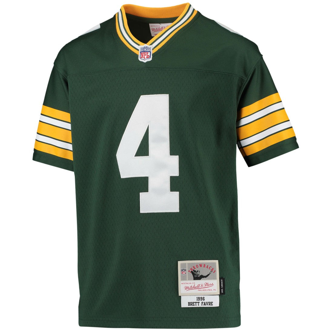 Brett Favre Green Bay Packers Youth 1996 Retired Player Legacy Jersey - Green online