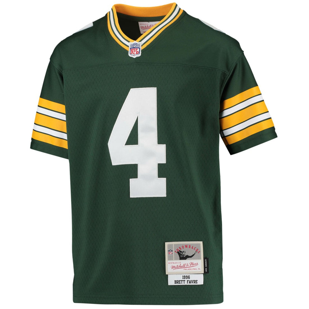 Brett Favre Green Bay Packers Youth 1996 Retired Player Legacy Jersey - Green online