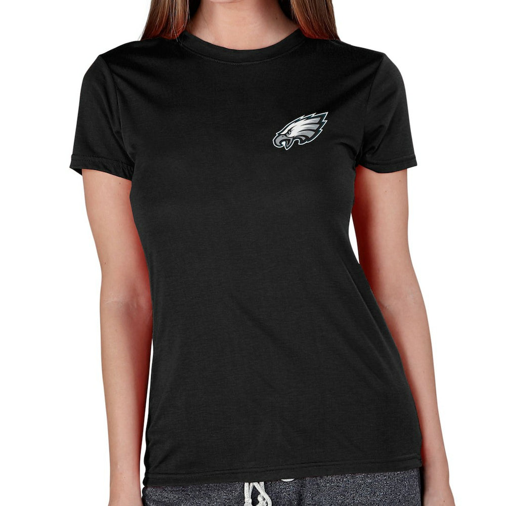 Philadelphia Eagles Concepts Sport Women's Marathon Knit Lounge Top - Black discount