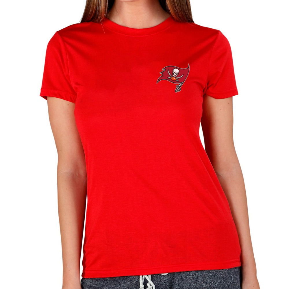 Tampa Bay Buccaneers Concepts Sport Women's Marathon Knit Lounge Top - Red discount