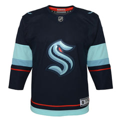 Seattle Kraken Youth Home Premier Jersey - Navy Jerseys