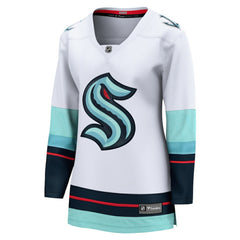 Seattle Kraken Fanatics Women's Away Breakaway Jersey - White Jerseys