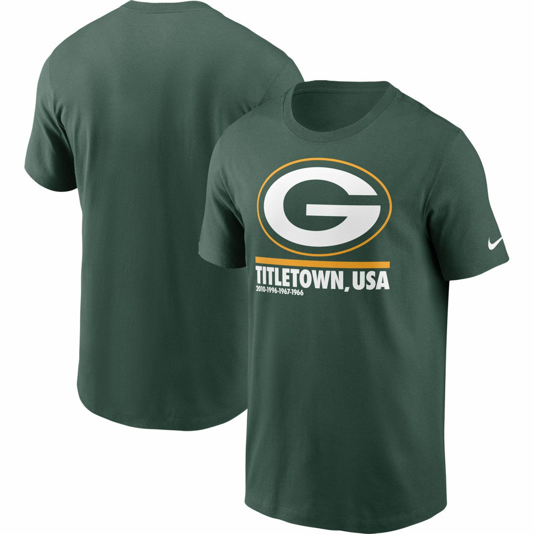 Green Bay Packers Hometown Collection Title Town T-Shirt - Green for sale
