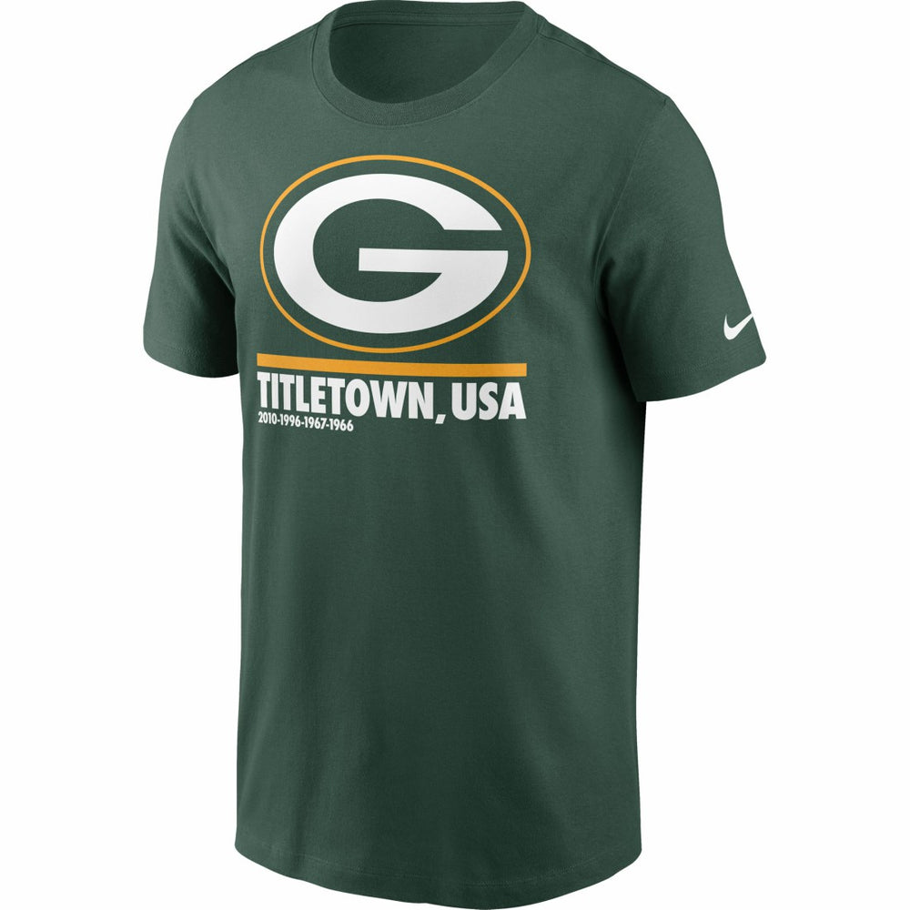 Green Bay Packers Hometown Collection Title Town T-Shirt - Green for sale