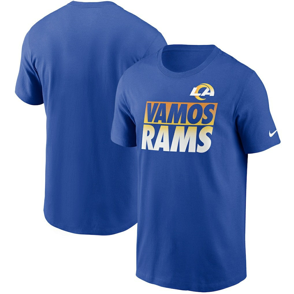 Los Angeles Rams Hometown Collection Vamos T-Shirt - Royal on sale