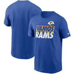 Los Angeles Rams Hometown Collection Vamos T-Shirt - Royal on sale
