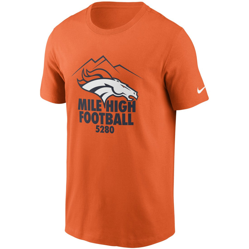 Denver Broncos Hometown Collection 5,280 T-Shirt - Orange on sale