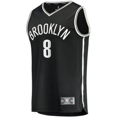Cam Thomas Brooklyn Nets 2021 NBA Draft First Round Pick Fast Break Replica Jersey Black - Icon Edition sale
