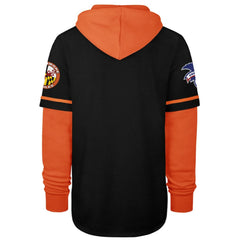 Baltimore Orioles Trifecta Shortstop Pullover Hoodie Black