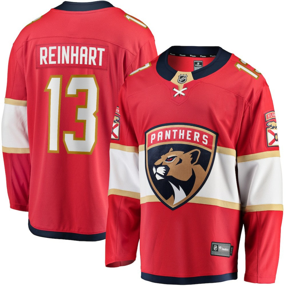 Sam Reinhart Florida Panthers Fanatics Breakaway Player Jersey - Red Jerseys