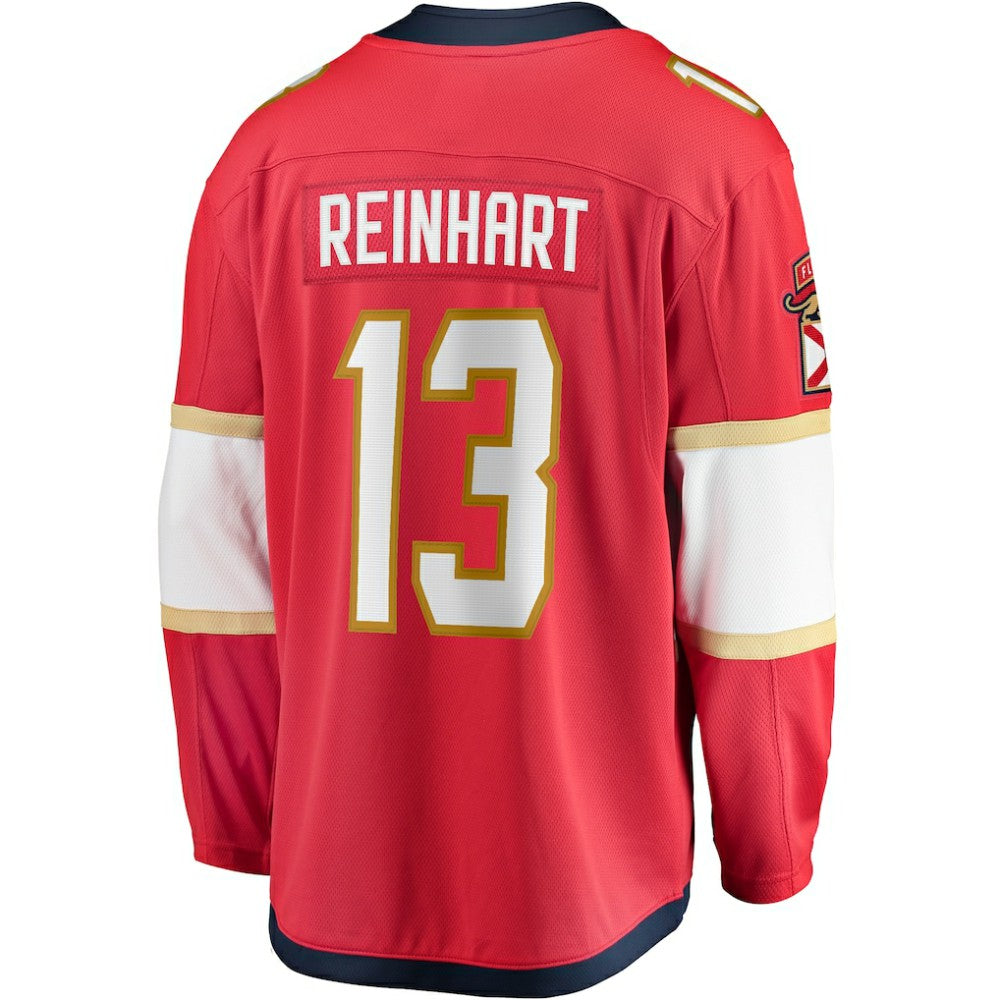 Sam Reinhart Florida Panthers Fanatics Breakaway Player Jersey - Red Jerseys