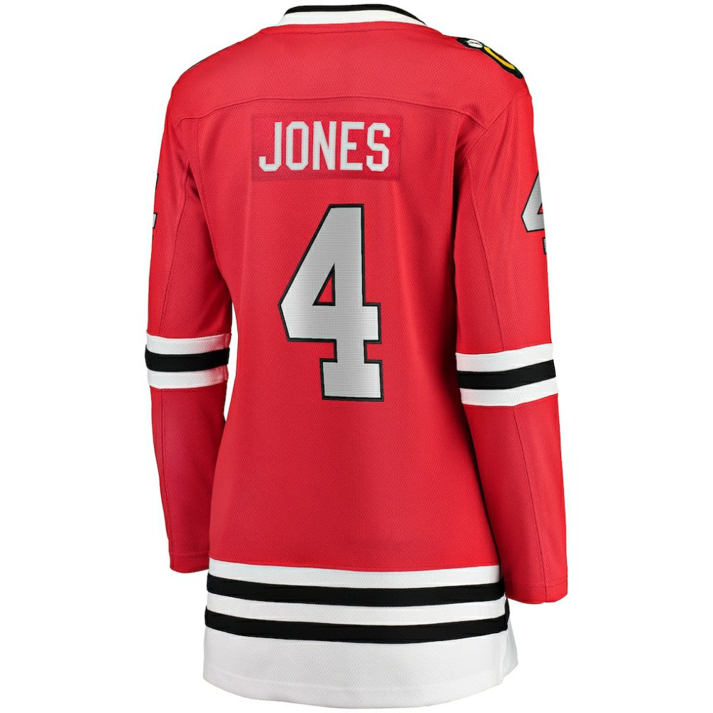 Seth Jones Chicago Blackhawks Fanatics Women's Home Breakaway Player Jersey - Red Jerseys