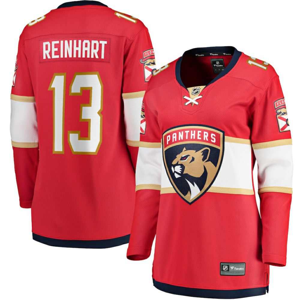Sam Reinhart Florida Panthers Fanatics Women's Breakaway Player Jersey - Red Jerseys