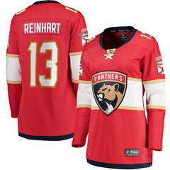 Sam Reinhart Florida Panthers Fanatics Women's Breakaway Player Jersey - Red Jerseys