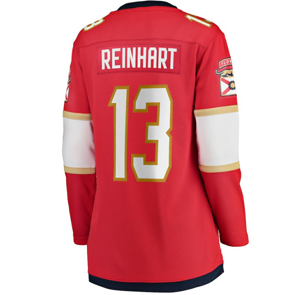 Sam Reinhart Florida Panthers Fanatics Women's Breakaway Player Jersey - Red Jerseys