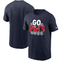 New England Patriots Hometown Collection 6x T-Shirt - Navy cheap