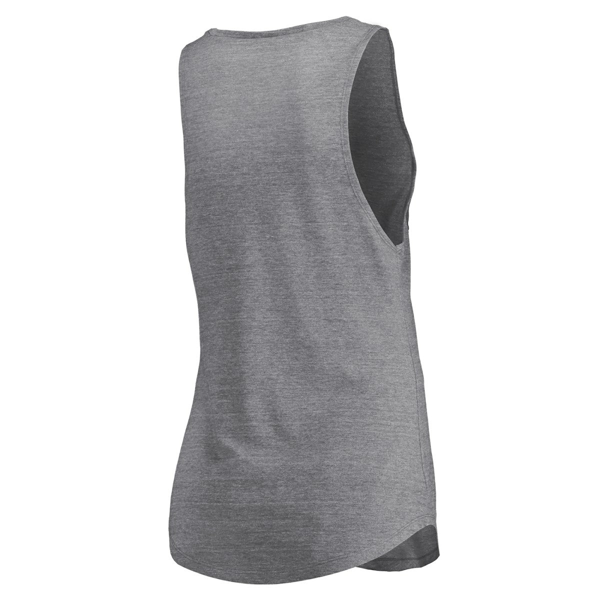 Portland Trail Blazers Women's Quality Time Open Scoop Neck Tri-Blend Tank Top - Heathered Gray for sale
